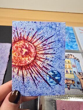 Solar Blast Mini Art ☀️💥Dark Humor Print (Signed)